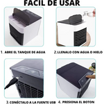 MINI VENTILADOR DE AIRE FRIO