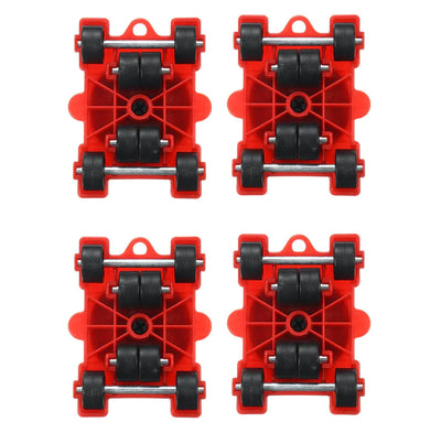 4 RUEDAS DESLIZANTES PARA ELEVAR MUEBLES