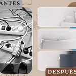 Enchufe Múltiple Plano (Pack 2 unidades)